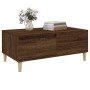 Mesa de centro madera contrachapada marrón roble 90x50x36,5 cm en Mesas de centro | Comprar online en Foru.es