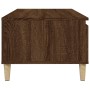 Mesa de centro madera contrachapada marrón roble 90x50x36,5 cm en Mesas de centro | Comprar online en Foru.es