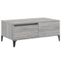 Mesa de centro madera contrachapada gris Sonoma 90x50x36,5 cm en Mesas de centro | Comprar online en Foru.es