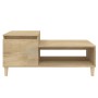 Mesa de centro madera contrachapada roble Sonoma 100x50x45 cm en Mesas de centro | Comprar online en Foru.es