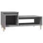 Mesa de centro madera contrachapada gris Sonoma 100x50x45 cm en Mesas de centro | Comprar online en Foru.es