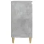 Mesitas de noche 2 uds madera gris hormigón 40x35x70 cm de vidaXL, Mesitas de noche - Ref: Foro24-819637, Precio: 64,13 €, De...