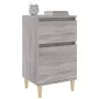 Nachttische 2 Stück Sonomagrau Farbe 40x35x70 cm von vidaXL, Nachttische - Ref: Foro24-819705, Preis: 78,77 €, Rabatt: %