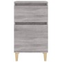 Mesitas de noche 2 uds color gris Sonoma 40x35x70 cm de vidaXL, Mesitas de noche - Ref: Foro24-819705, Precio: 79,73 €, Descu...