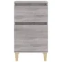 Nachttische 2 Stück Sonomagrau Farbe 40x35x70 cm von vidaXL, Nachttische - Ref: Foro24-819705, Preis: 78,77 €, Rabatt: %