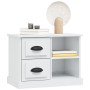 Mesita de noche blanco brillante 60x35,5x45 cm de vidaXL, Mesitas de noche - Ref: Foro24-816370, Precio: 54,67 €, Descuento: %
