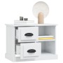Mesita de noche blanco brillante 60x35,5x45 cm de vidaXL, Mesitas de noche - Ref: Foro24-816370, Precio: 54,67 €, Descuento: %