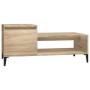 Mesa de centro madera contrachapada roble Sonoma 100x50x45 cm en Mesas de centro | Comprar online en Foru.es