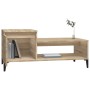 Mesa de centro madera contrachapada roble Sonoma 100x50x45 cm en Mesas de centro | Comprar online en Foru.es