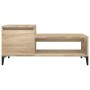 Mesa de centro madera contrachapada roble Sonoma 100x50x45 cm en Mesas de centro | Comprar online en Foru.es