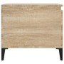 Mesa de centro madera contrachapada roble Sonoma 100x50x45 cm en Mesas de centro | Comprar online en Foru.es