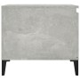 Mesa de centro madera contrachapada gris hormigón 100x50x45 cm en Mesas de centro | Comprar online en Foru.es