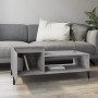 Mesa de centro madera contrachapada gris Sonoma 100x50x45 cm en Mesas de centro | Comprar online en Foru.es