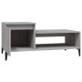 Mesa de centro madera contrachapada gris Sonoma 100x50x45 cm en Mesas de centro | Comprar online en Foru.es