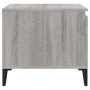 Mesa de centro madera contrachapada gris Sonoma 100x50x45 cm en Mesas de centro | Comprar online en Foru.es