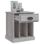Mesita de noche color gris Sonoma 43x36x60 cm de vidaXL, Mesitas de noche - Ref: Foro24-816356, Precio: 37,29 €, Descuento: %