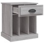Mesita de noche color gris Sonoma 43x36x60 cm de vidaXL, Mesitas de noche - Ref: Foro24-816356, Precio: 37,29 €, Descuento: %