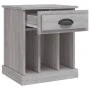 Mesita de noche color gris Sonoma 43x36x60 cm de vidaXL, Mesitas de noche - Ref: Foro24-816356, Precio: 36,94 €, Descuento: %
