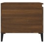 Mesa de centro madera contrachapada roble marrón 100x50x45 cm en Mesas de centro | Comprar online en Foru.es