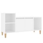 Mueble para TV madera contrachapada blanco 100x35x55 cm en Muebles TV | Comprar online en Foru.es