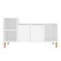 Mueble para TV madera contrachapada blanco 100x35x55 cm en Muebles TV | Comprar online en Foru.es