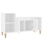Mueble para TV madera contrachapada blanco 100x35x55 cm en Muebles TV | Comprar online en Foru.es