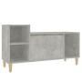 Mueble para TV madera contrachapada gris hormigón 100x35x55 cm en Muebles TV | Comprar online en Foru.es