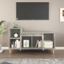 Mueble para TV madera contrachapada gris hormigón 100x35x55 cm en Muebles TV | Comprar online en Foru.es