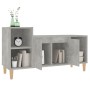 Mueble para TV madera contrachapada gris hormigón 100x35x55 cm en Muebles TV | Comprar online en Foru.es