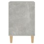 Mueble para TV madera contrachapada gris hormigón 100x35x55 cm en Muebles TV | Comprar online en Foru.es