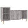 Mueble de TV madera contrachapada gris Sonoma 100x35x55 cm en Muebles TV | Comprar online en Foru.es