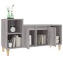 Mueble de TV madera contrachapada gris Sonoma 100x35x55 cm en Muebles TV | Comprar online en Foru.es