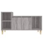 Mueble de TV madera contrachapada gris Sonoma 100x35x55 cm en Muebles TV | Comprar online en Foru.es