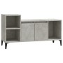 Mueble para TV madera contrachapada gris hormigón 100x35x55 cm en Muebles TV | Comprar online en Foru.es