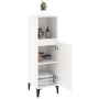 Armario de baño madera contrachapada blanco 30x30x100 cm de vidaXL, Muebles de baño - Ref: Foro24-819812, Precio: 63,53 €, De...