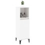 Armario de baño madera contrachapada blanco 30x30x100 cm de vidaXL, Muebles de baño - Ref: Foro24-819812, Precio: 63,53 €, De...