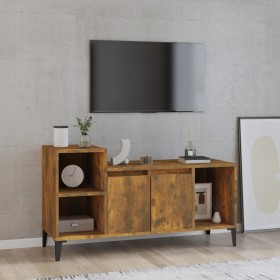 Mueble para TV madera contrachapada roble ahumado 100x35x55 cm en Muebles TV | Comprar online en Foru.es