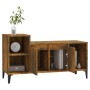Mueble para TV madera contrachapada roble ahumado 100x35x55 cm en Muebles TV | Comprar online en Foru.es
