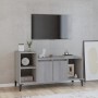 Mueble de TV madera contrachapada gris Sonoma 100x35x55 cm en Muebles TV | Comprar online en Foru.es