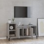Mueble de TV madera contrachapada gris Sonoma 100x35x55 cm en Muebles TV | Comprar online en Foru.es
