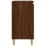 Mesitas de noche 2 uds madera color roble marrón 40x35x70 cm de vidaXL, Mesitas de noche - Ref: Foro24-819643, Precio: 56,16 ...
