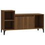 Mueble para TV madera contrachapada marrón roble 100x35x55 cm en Muebles TV | Comprar online en Foru.es