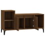 Mueble para TV madera contrachapada marrón roble 100x35x55 cm en Muebles TV | Comprar online en Foru.es