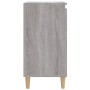 Mesitas de noche 2 uds madera contrachapada gris 40x35x70 cm de vidaXL, Mesitas de noche - Ref: Foro24-819641, Precio: 57,11 ...