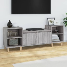 Mueble para TV madera contrachapada gris Sonoma 160x35x55 cm en Muebles TV | Comprar online en Foru.es