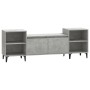 Mueble para TV madera contrachapada gris hormigón 160x35x55 cm en Muebles TV | Comprar online en Foru.es