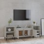 Mueble para TV madera contrachapada gris hormigón 160x35x55 cm en Muebles TV | Comprar online en Foru.es