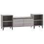 Mueble para TV madera contrachapada gris Sonoma 160x35x55 cm en Muebles TV | Comprar online en Foru.es