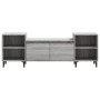 Mueble para TV madera contrachapada gris Sonoma 160x35x55 cm en Muebles TV | Comprar online en Foru.es