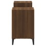 Mueble para TV madera contrachapada marrón roble 160x35x55 cm en Muebles TV | Comprar online en Foru.es